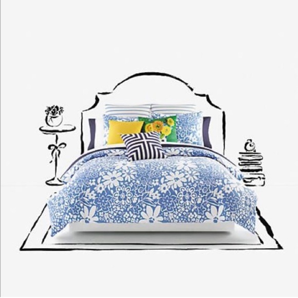 kate spade Bedding Kate Spade Monaco Floral 3 Pc Comforter Set